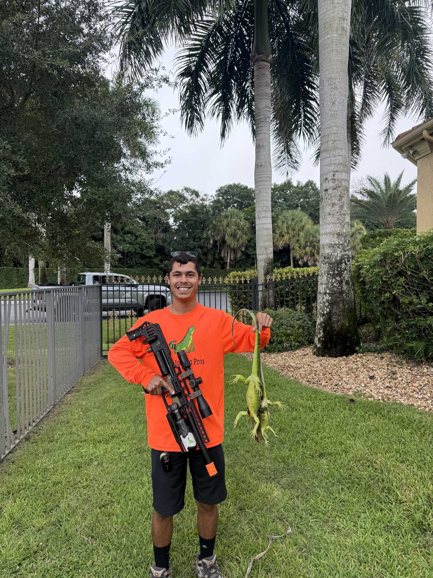 SoFlo Iguana Pros iguana control program for an HOA community in Palm Beach County