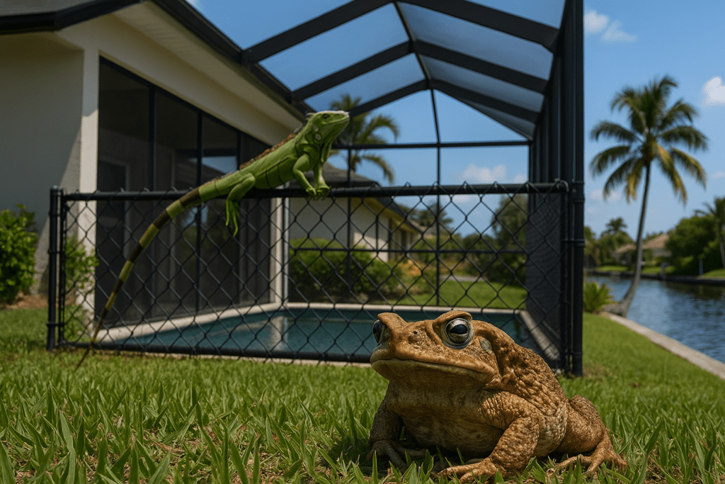 Cane Toad Removal by SoFlo Iguana Pros