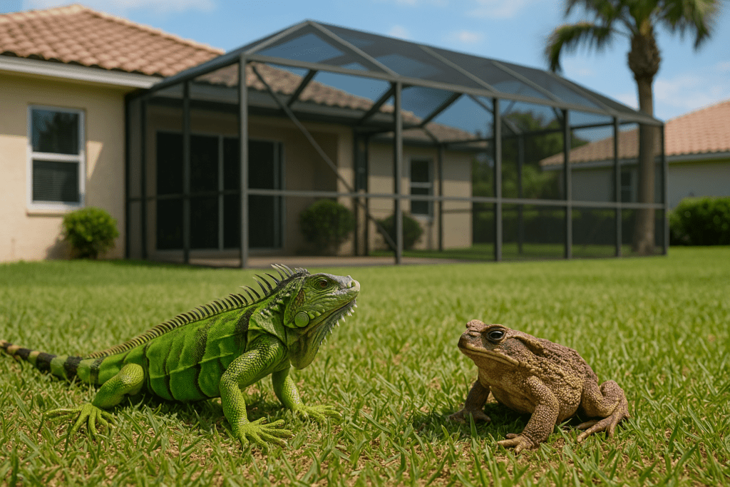 Cane Toad Removal by SoFlo Iguana Pros