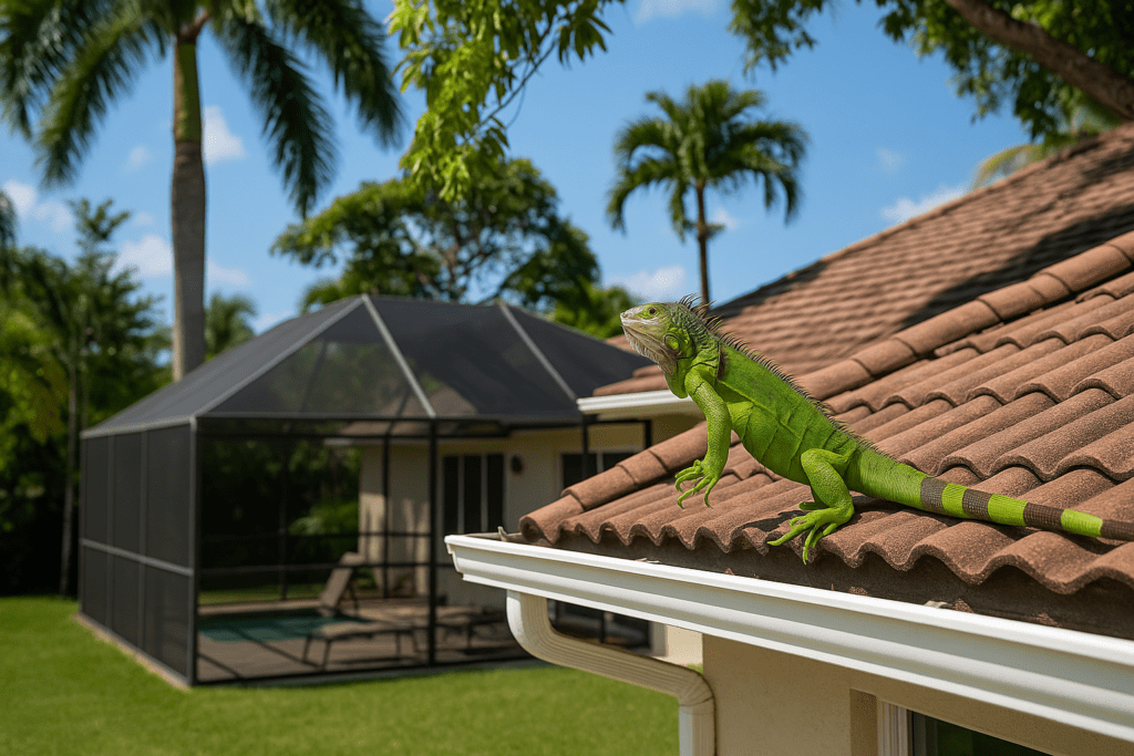 How to Keep Iguanas Off Your Roof by SoFlo Iguana Pros