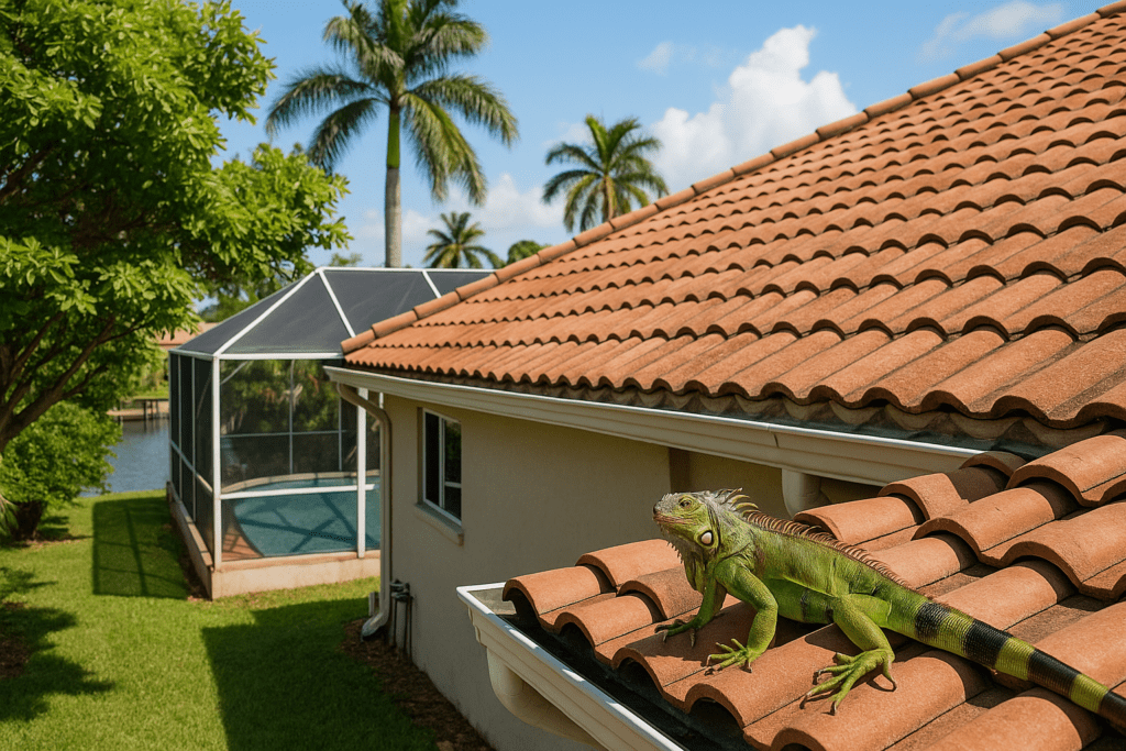How to Keep Iguanas Off Your Roof by SoFlo Iguana Pros