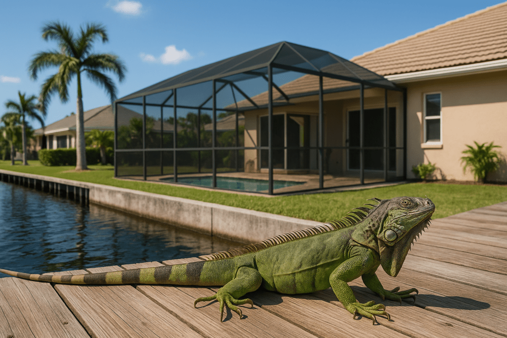 Humane Wildlife Removal by SoFlo Iguana Pros