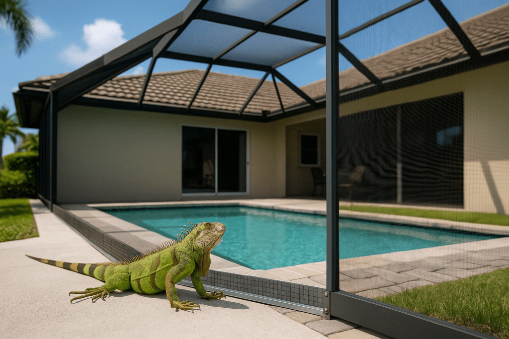 Iguana Exclusion Services by SoFlo Iguana Pros