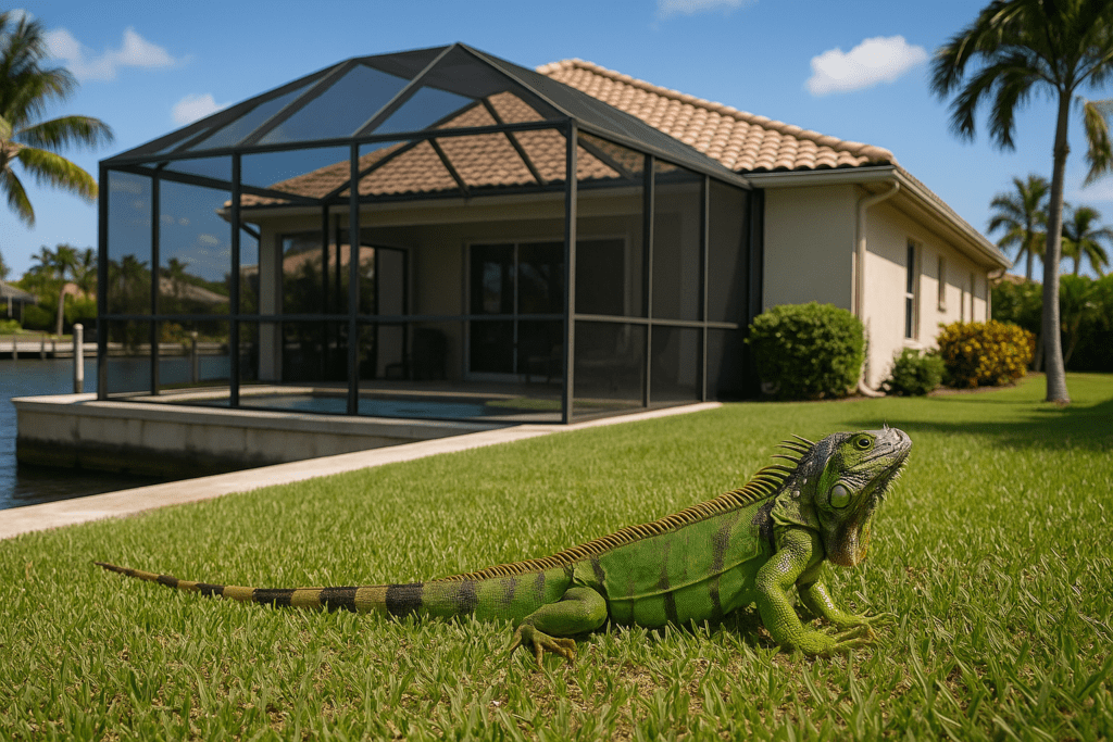 Iguana Repellent Services by SoFlo Iguana Pros