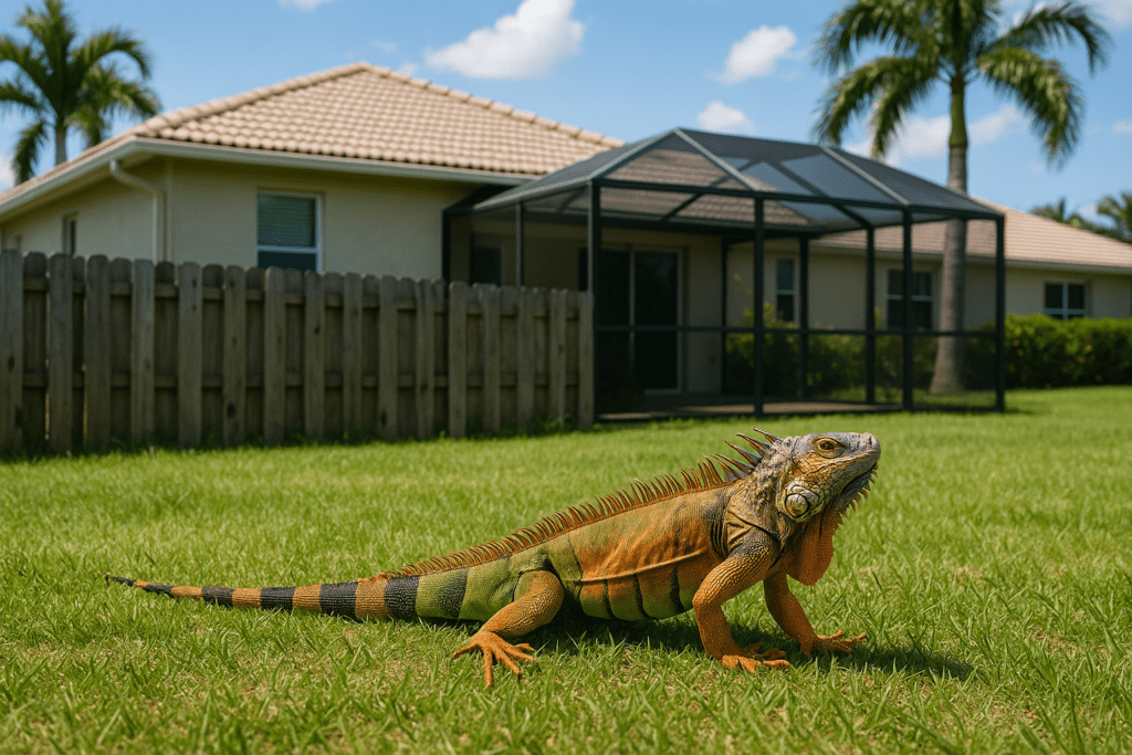 Iguanas in My Backyard by SoFlo Iguana Pros