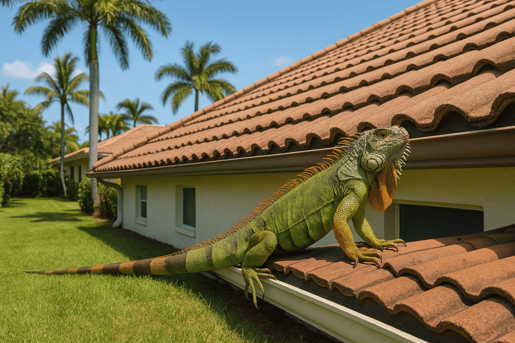 Large Iguana Removal by SoFlo Iguana Pros