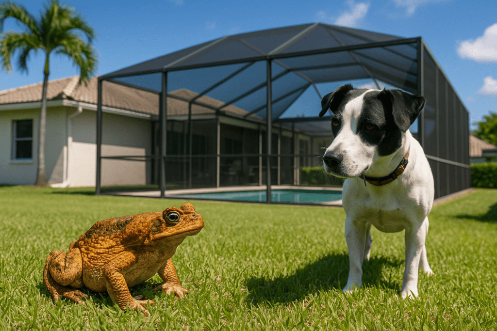 Toad Removal for Pet Safety by SoFlo Iguana Pros