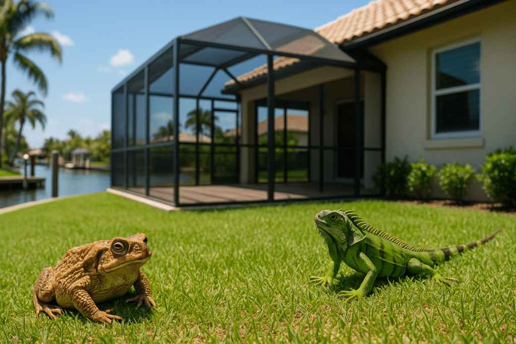 Toad Removal for Pet Safety by SoFlo Iguana Pros