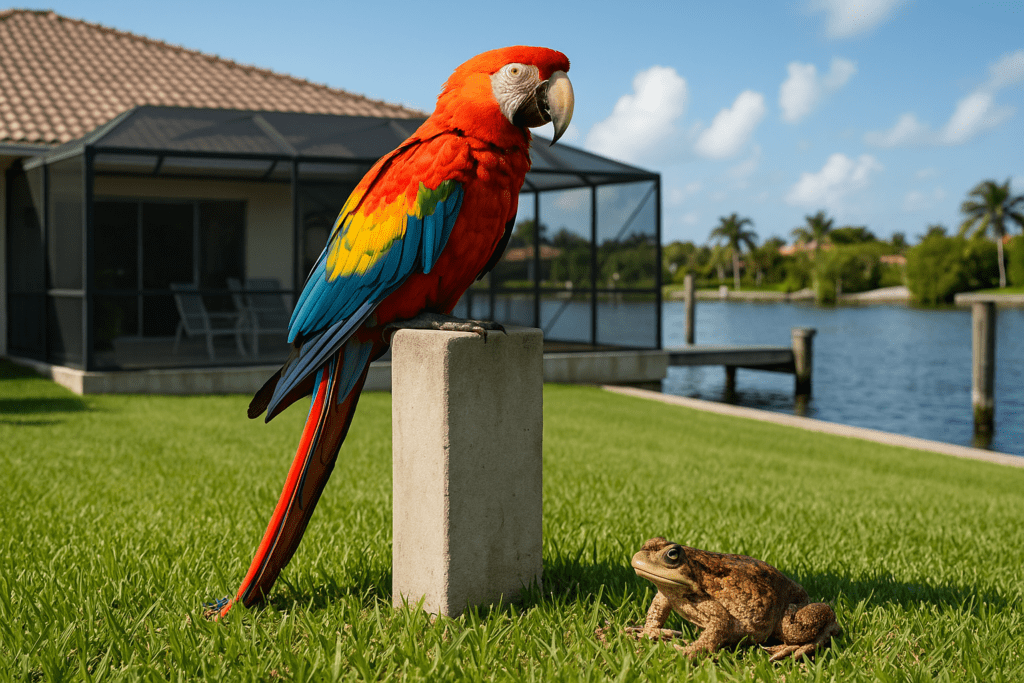 Toad Removal from Yards by SoFlo Iguana Pros