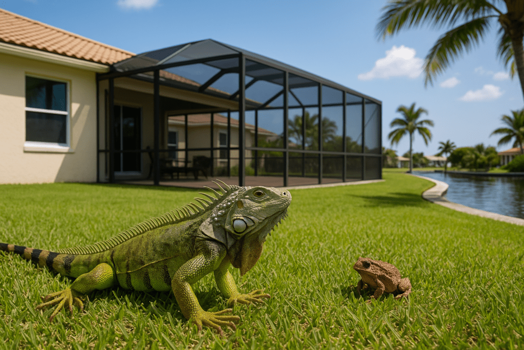Toad Removal from Yards by SoFlo Iguana Pros